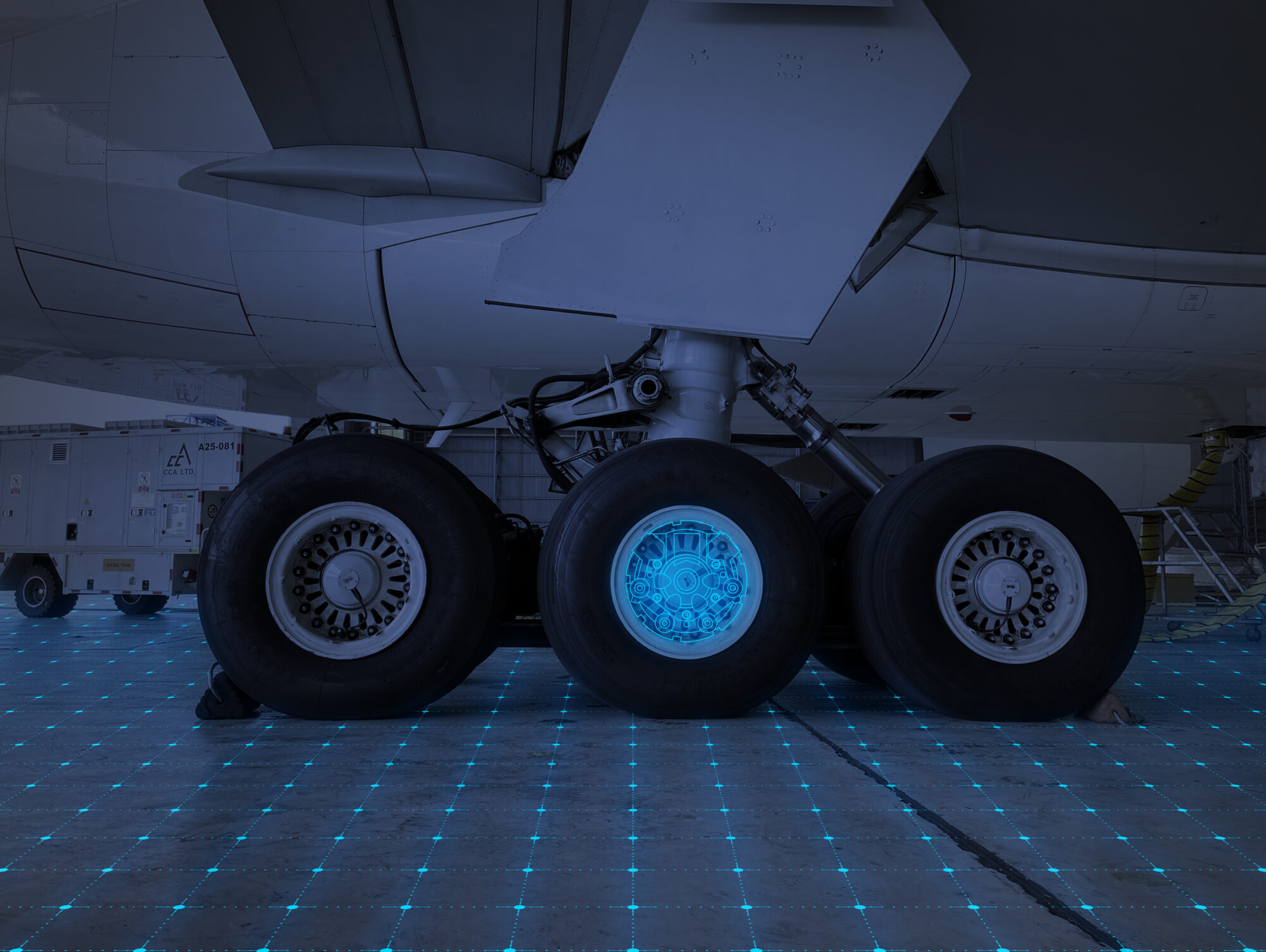 Carbon Brake Discs - Aircraft Wheel Brake Overlay 2