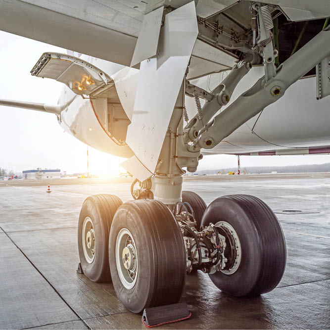 Application - aerospace Engineering guide: carbon-carbon vs high-carbon steel brake discs for high-energy braking - Application aerospace