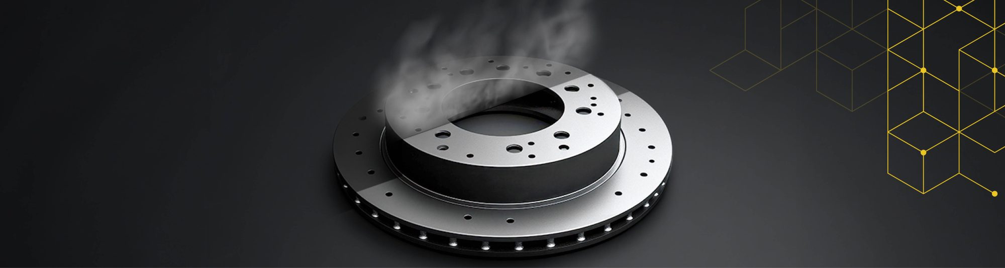 Top banner Engineering guide: carbon-carbon vs high-carbon steel brake discs for high-energy braking - Top banner