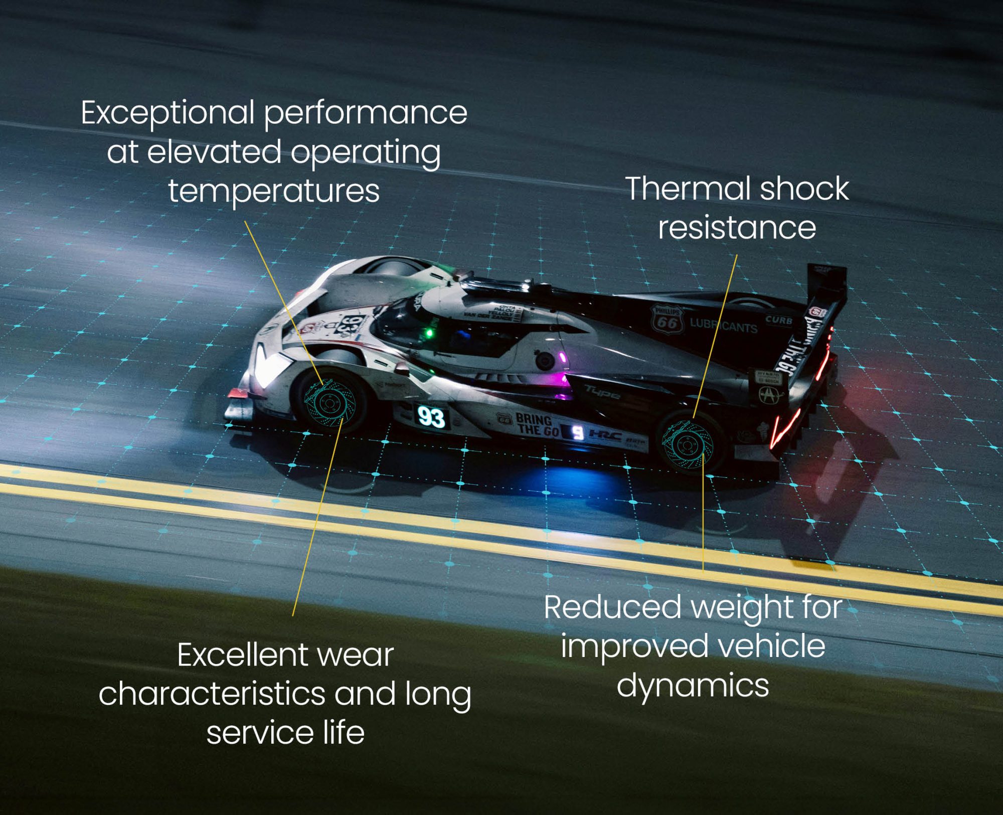 General 4 Engineering carbon brake discs for motorsport and performance vehicles - General 4