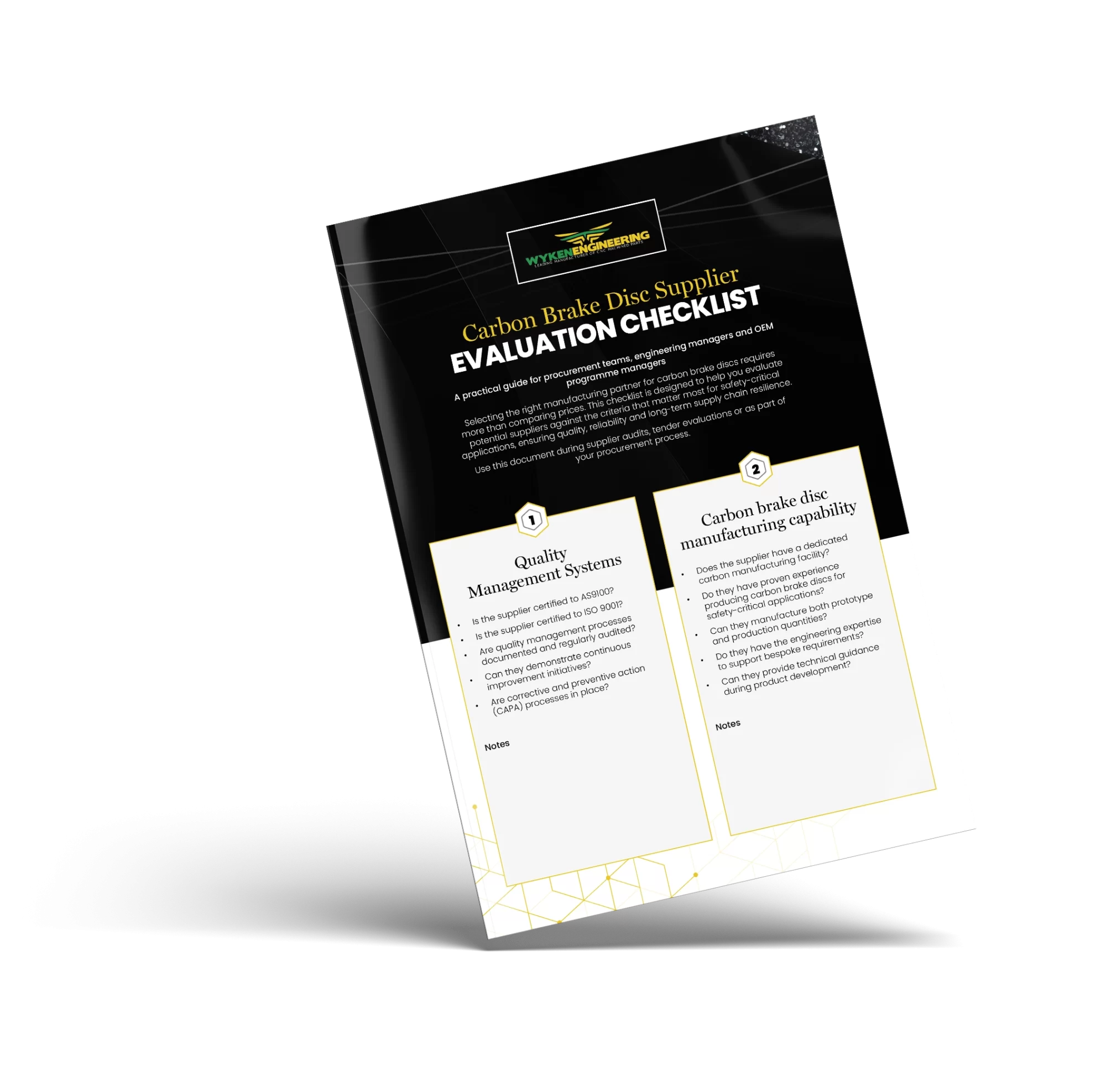 PDF mockup Selecting the right carbon brake disc manufacturing partner in the UK - PDF mockup